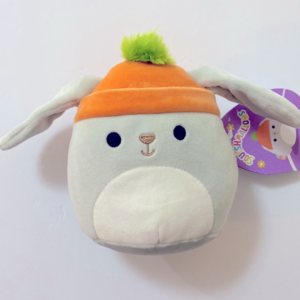 NWT Squishmallows 5” Easter Valentina the Bunny. - Picture 2 of 5